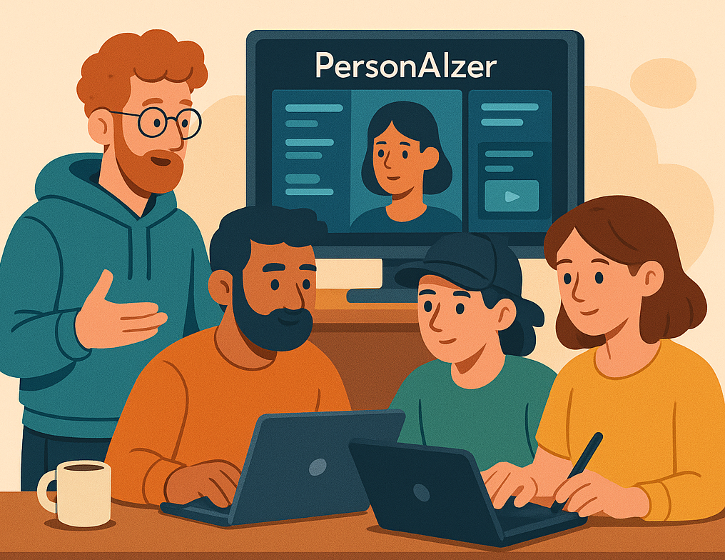 PersonAIzer Team Illustration